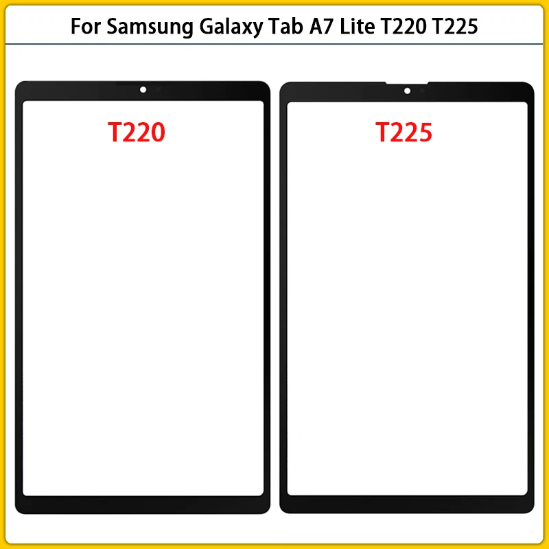 

Tela de vidro para substituição, para samsung galaxy tab a7 lite t220 wi-fi t225 lte