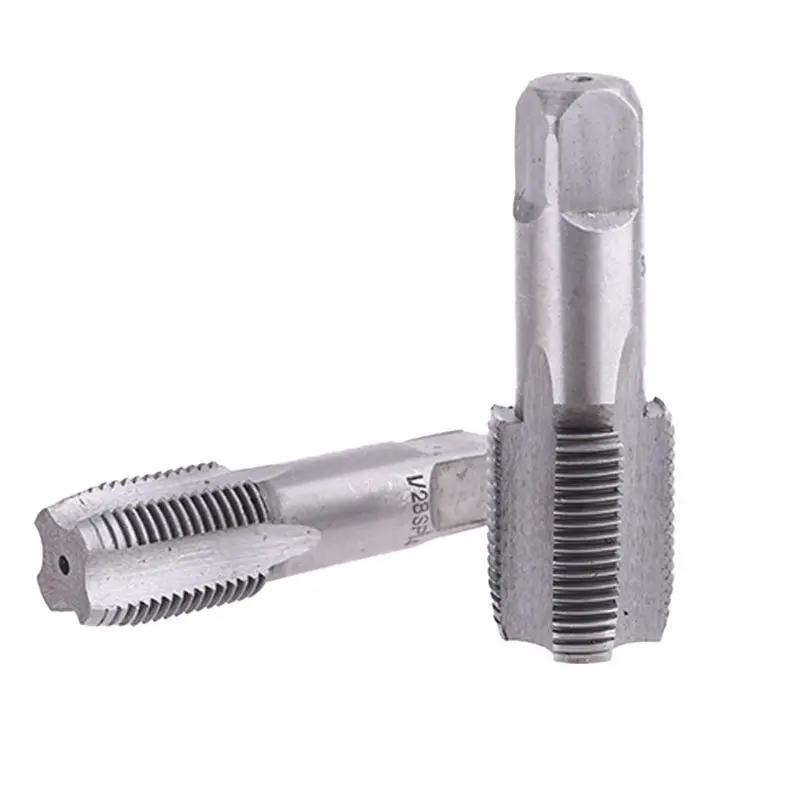 

T8NA G1/8 G1/4 G3/8 G1/2 G3/4 55 Degrees Steel G Thread Tap Cylindrical Pipe Thread Tap for Bench Drill Tapping Machine Parts