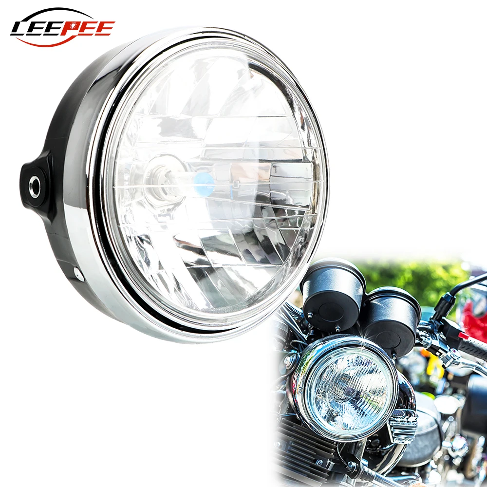 

Motorcycle Headlight Bulb Lamp Moto Headlamp For Honda Hornet 600 900 CB400 CB750 CB1000 VT250 VTEC Kawasaki ZX400 Suzuki Bandit