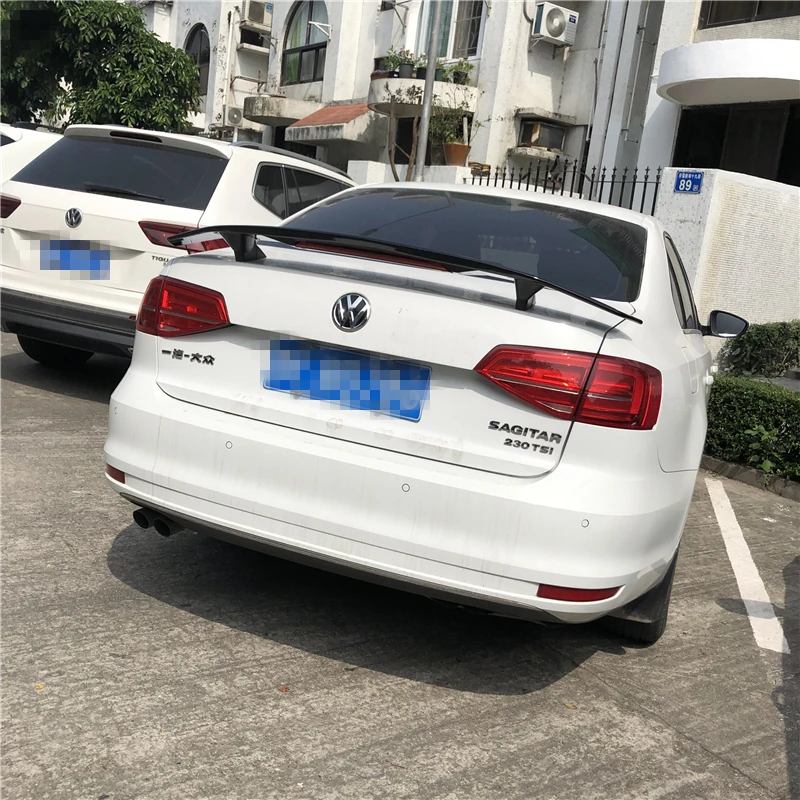 Для Volkswagen спойлер Jetta 2012-2018 SAGITAR TF Высокое качество ABS Материал заднего крыла