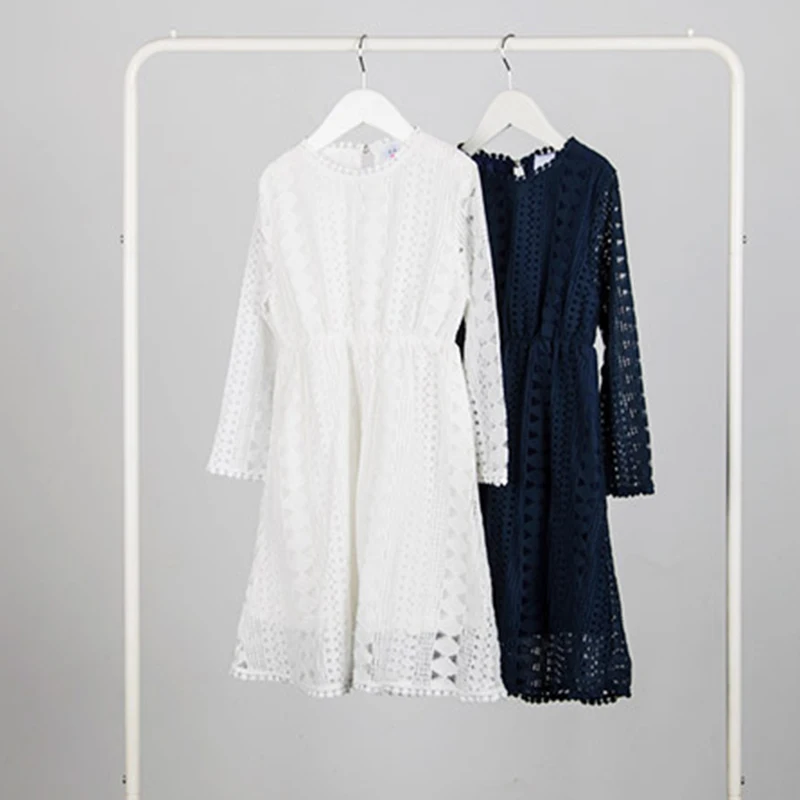 Лидер продаж 2020 года Платья для девочек-подростков Сезон весна-осень Модные