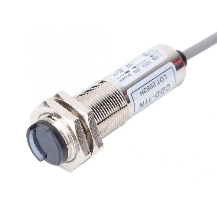Photoelectric Sensor Switch CDD-11N 10mm Diffuse Reflection 4-Wire 12-24VDC | Обустройство дома