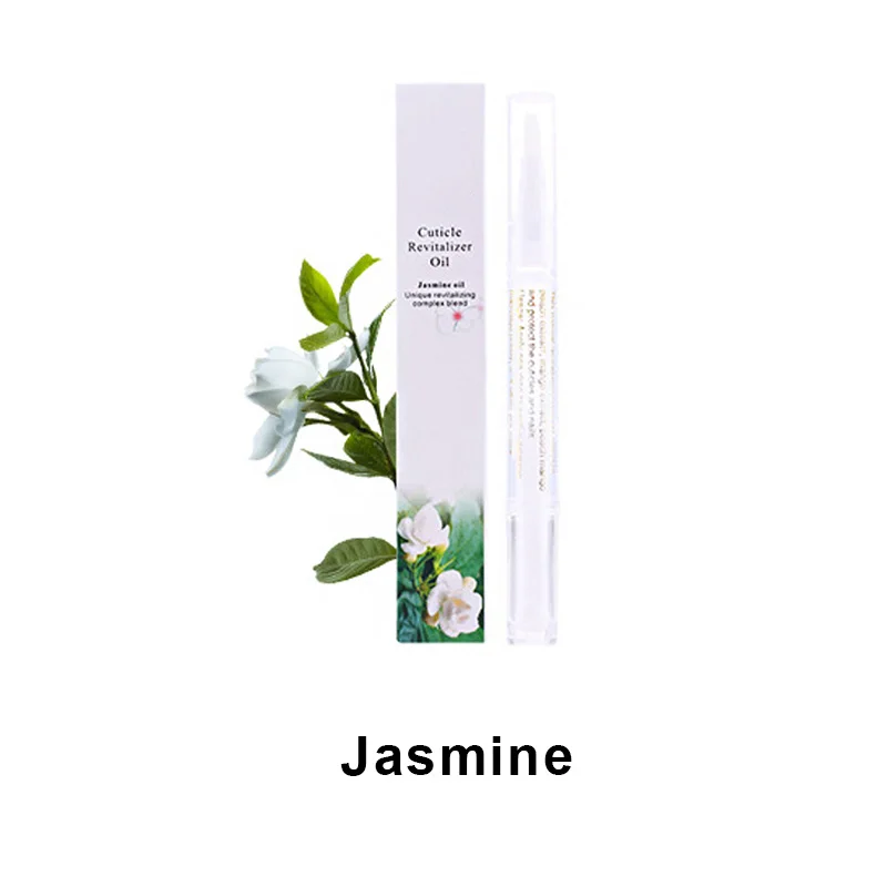 1 PC 5ML Nail Cuticle Oil Revitalizer Nutrition Nail Art Tools For Manicure Care Nail Treatment Cuticle Revitalizer Oil Prevent - Цвет: Jasmine