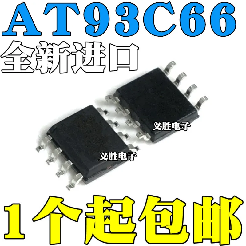 Новые и оригинальные блоки AT93C66 AT93C66B-SSHM-T 66BM 66BM Y SOP8 SOIC-8, 2 шт., серийный чип EEPROM, интегральная схема IC