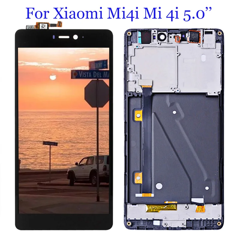 ЖК дисплей 5 0 дюйма для Xiaomi Mi4i Mi 4i с дигитайзером и сенсорным экраном в сборе
