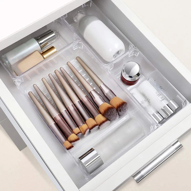 

Multifunctional Storage Boxes Cabinet Acrylic 12Pcs/set 3 Sizes Desktop