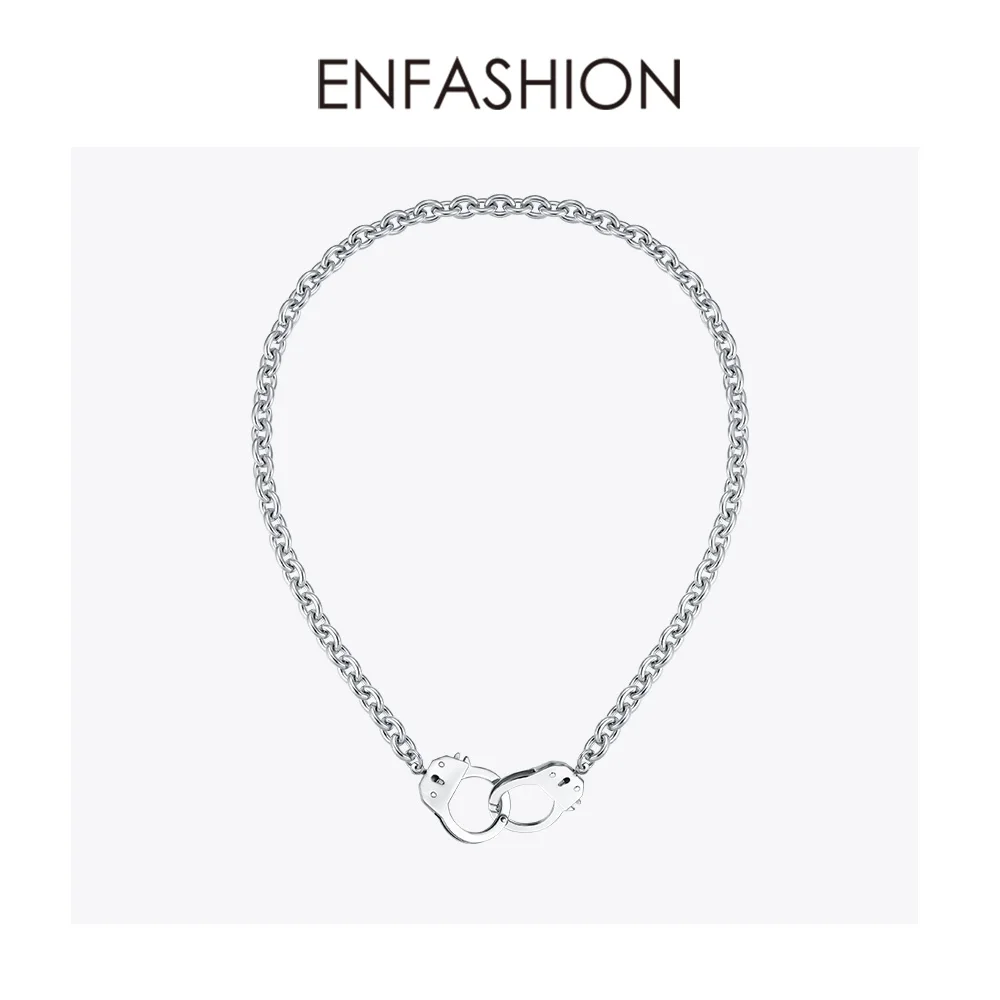 Женское Ожерелье ENFASHION из нержавеющей стали длинное ожерелье с подвеской