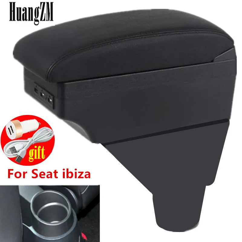 Подлокотник для Seat Ibiza 6j центральный контейнер хранения с подлокотником и