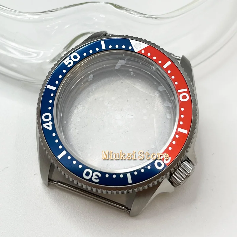 Однотонный чехол для часов 37 мм из нержавеющей стали 316L с сапфировым стеклом