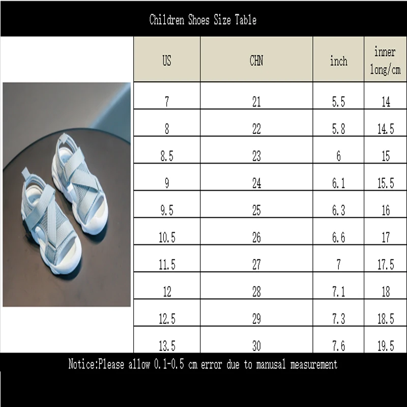 

2020 summer new wild sandals bear bottom boys beach shoes