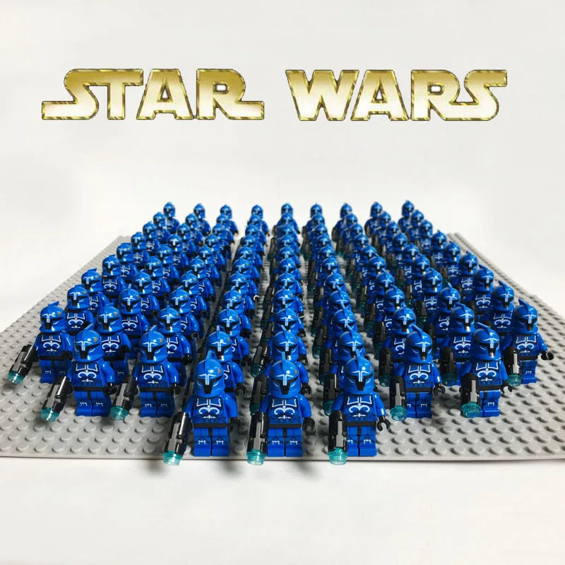 Новинка 100 шт./лот, Звездные войны, серия 8, первый заказ, trooper sw667, совместимый 75166, детские игрушки