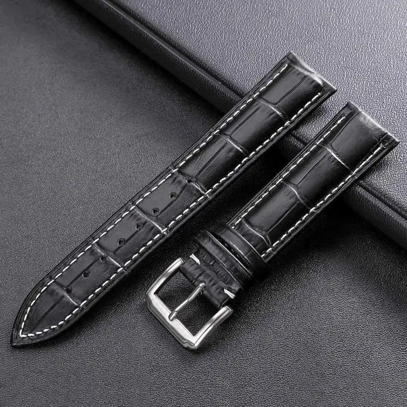 Ремешок для часов из натуральной кожи ремешок с пряжкой нержавеющей стали 12 мм 14