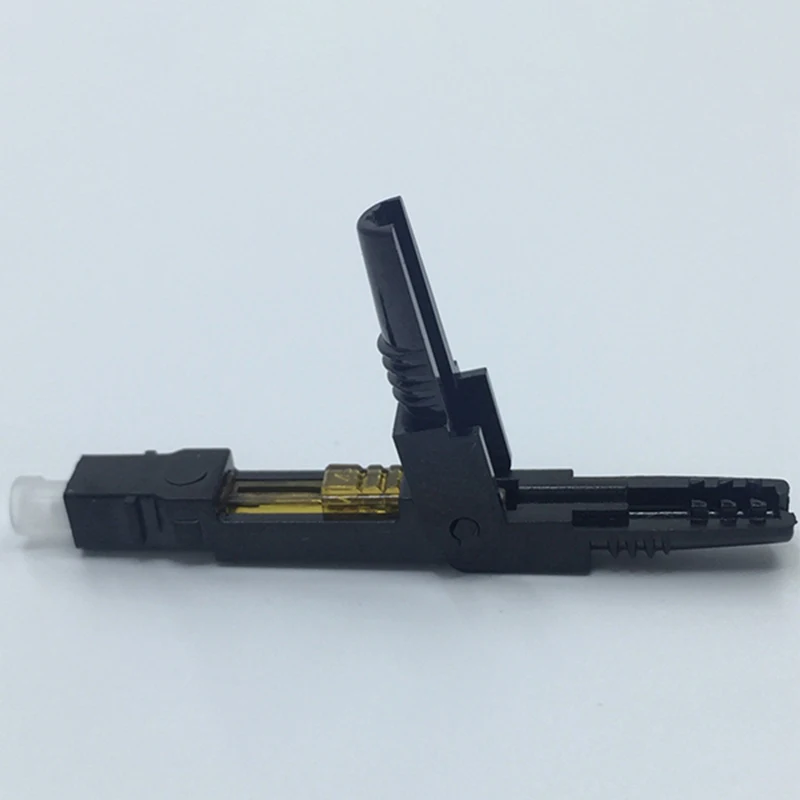 300 шт. встроенный SC UPC волоконно оптический Быстрый разъем FTTH одномодовый быстрый