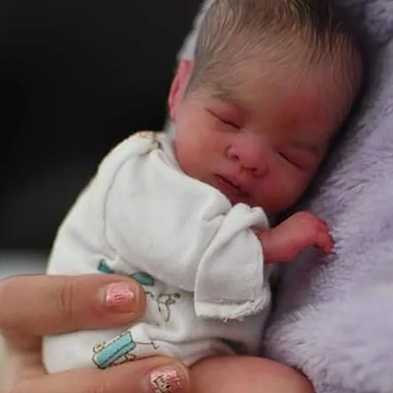 8-дюймовая мини кукла-реборн в комплекте Mia Удобная кукла Свежие цветные