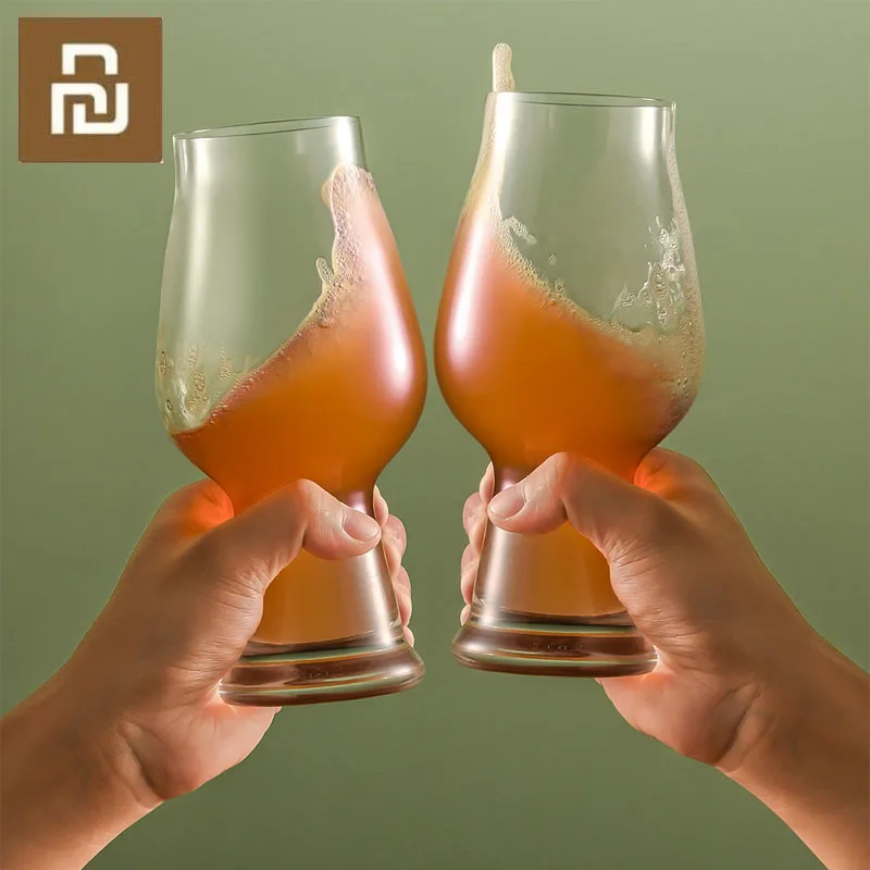 2 шт. чашка для пива Xiaomi Mijia Circle Joy Crystal Craft прозрачная Хрустальная виски винного