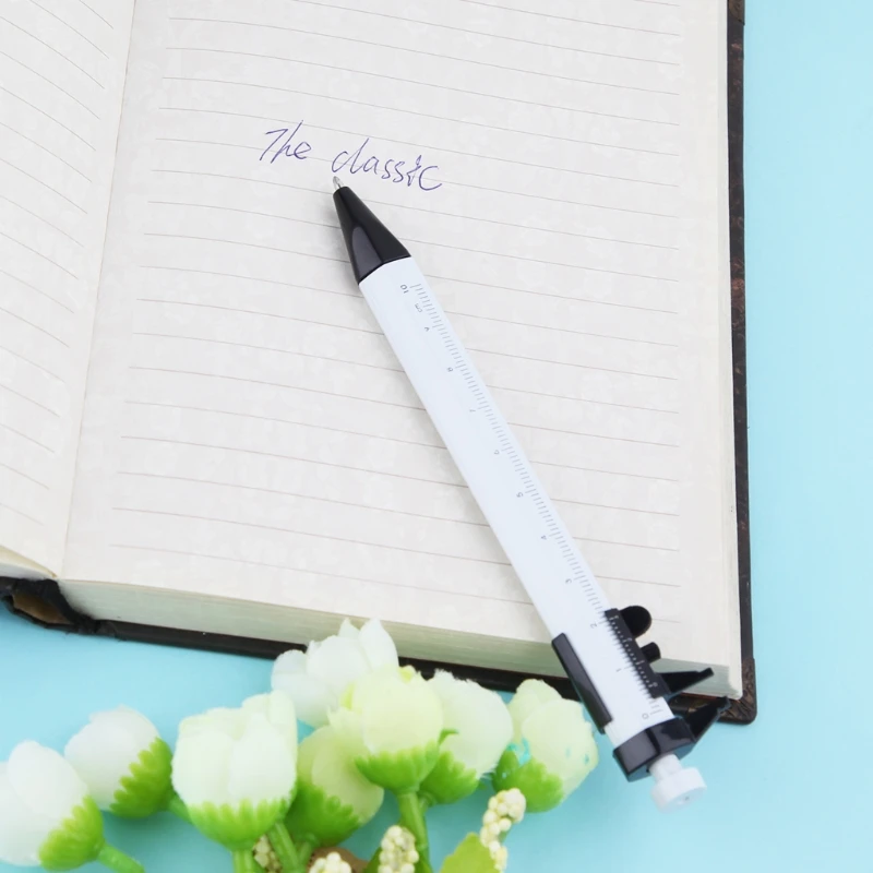 

Creative Ballpoint Pen Multifunctional Scale Ruler Student Writing Stationery