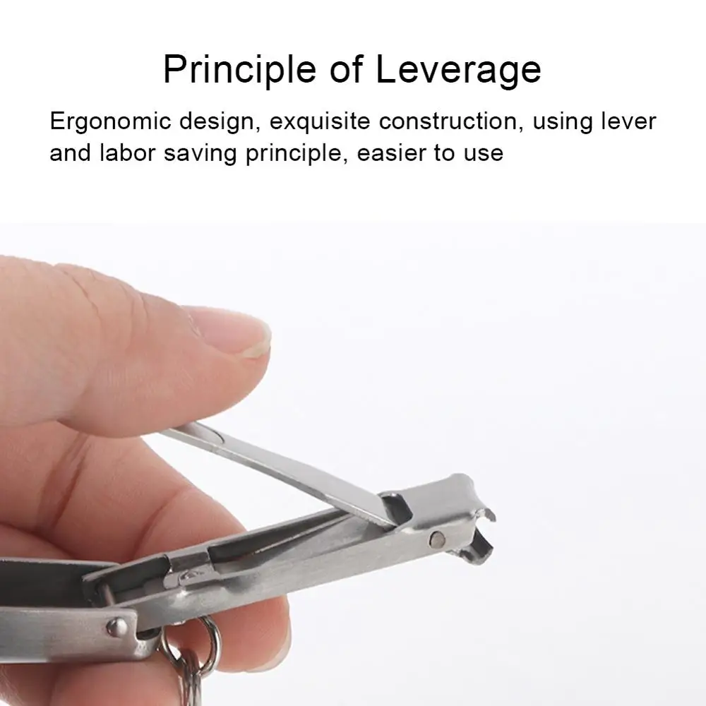 

Outdoor Clipper Nail Fold File Bottle Opener Stainless Steel Camp Travel Multi Keyring EDC Tools Camping Equipment