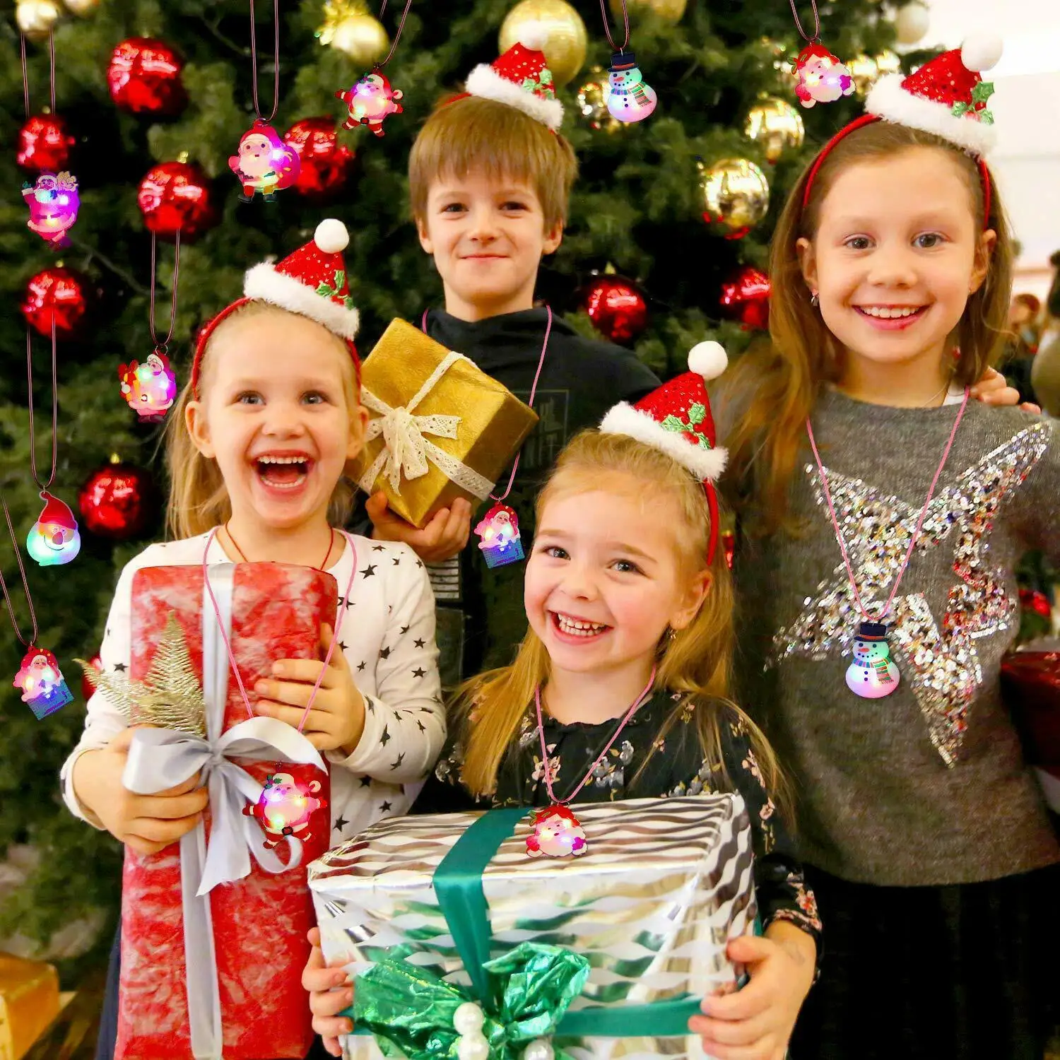 Светильник веска в виде Санта-Клауса рождественский подарок для маленького