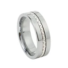 Классические обручальные кольца из карбида вольфрама высшего качества для пар, мужские и женские ювелирные изделия, никогда не выцветают, не царапаются