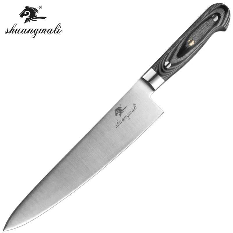 Кливер Gyuto нож из нержавеющей стали для резки мяса шеф-повара кухонный японский