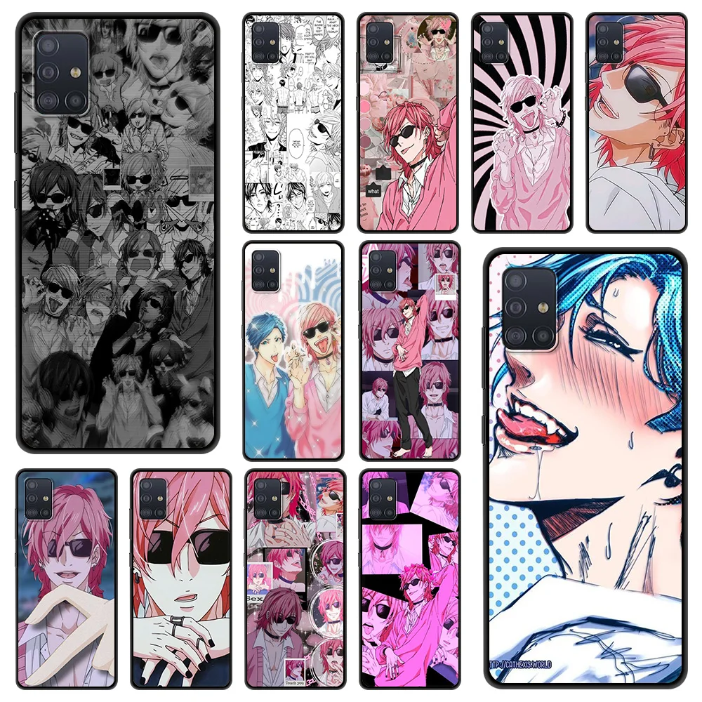 

Anime Yarichin Club Luxury Phone Case for Samsung Galaxy A51 A71 M31 A01 A11 A21S A31 A41 Cover Shockproof Silicone Soft Shell