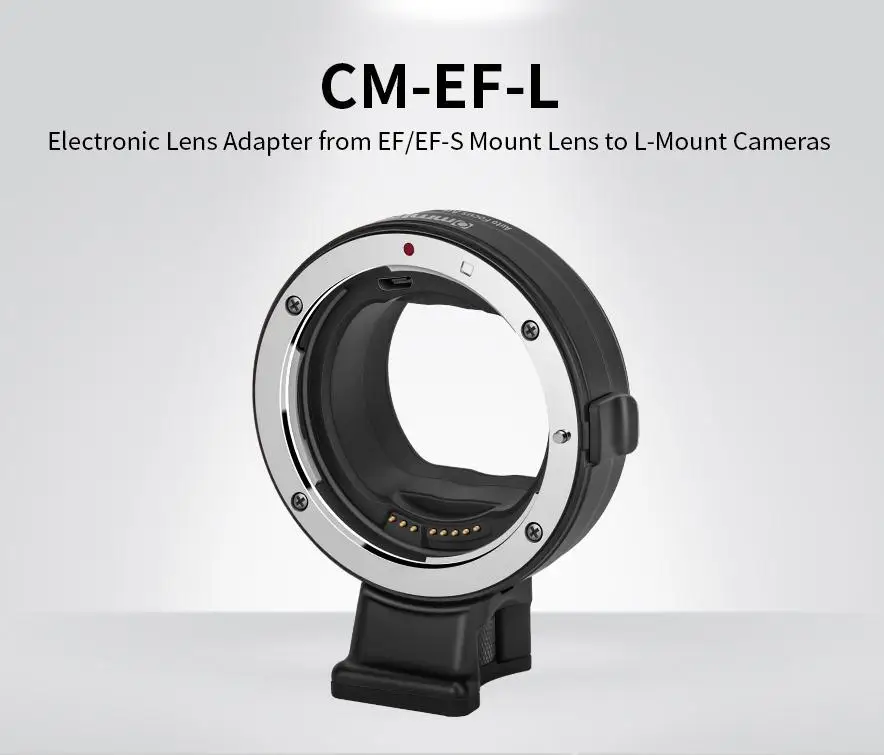 

Адаптер для объектива Commlite EF-L AF для Canon EF/EF-S SIGMA Lens to Leica Panasonic L mount Cameras