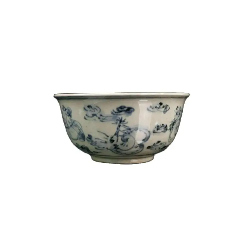 

Chinese Old PorcelainBlue And White Longevity Pattern Bowl