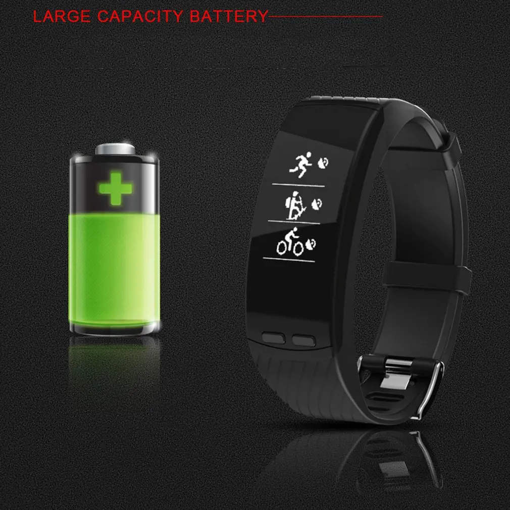 Наружный Многофункциональный NFC браслет в режиме реального времени пульсометр