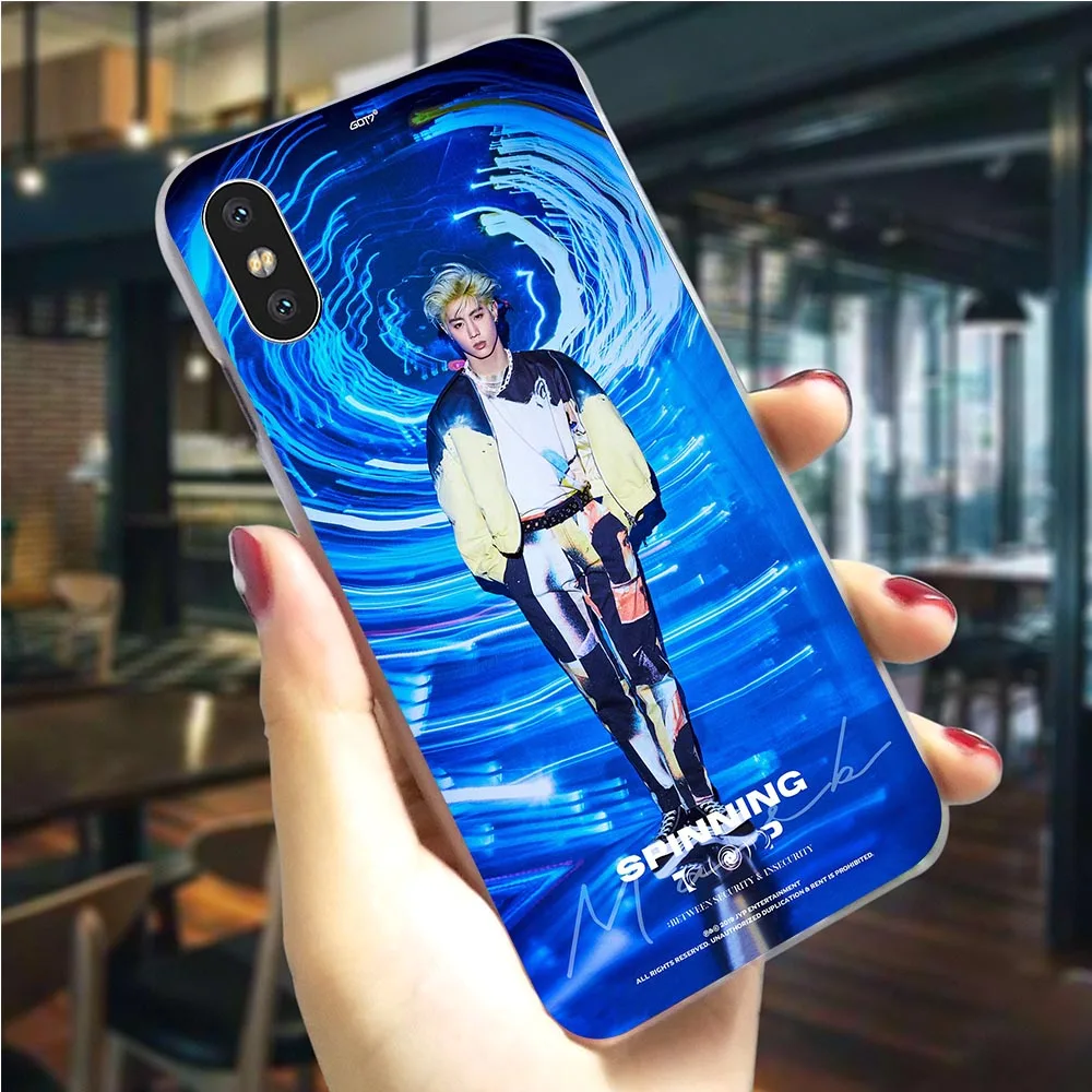Ультратонкий чехол для телефона GOT7 Team iPhone 5 SE 6 6S/6 6S Plus 7 8/7 8 X XS XR Xs Max Жесткий Чехол |
