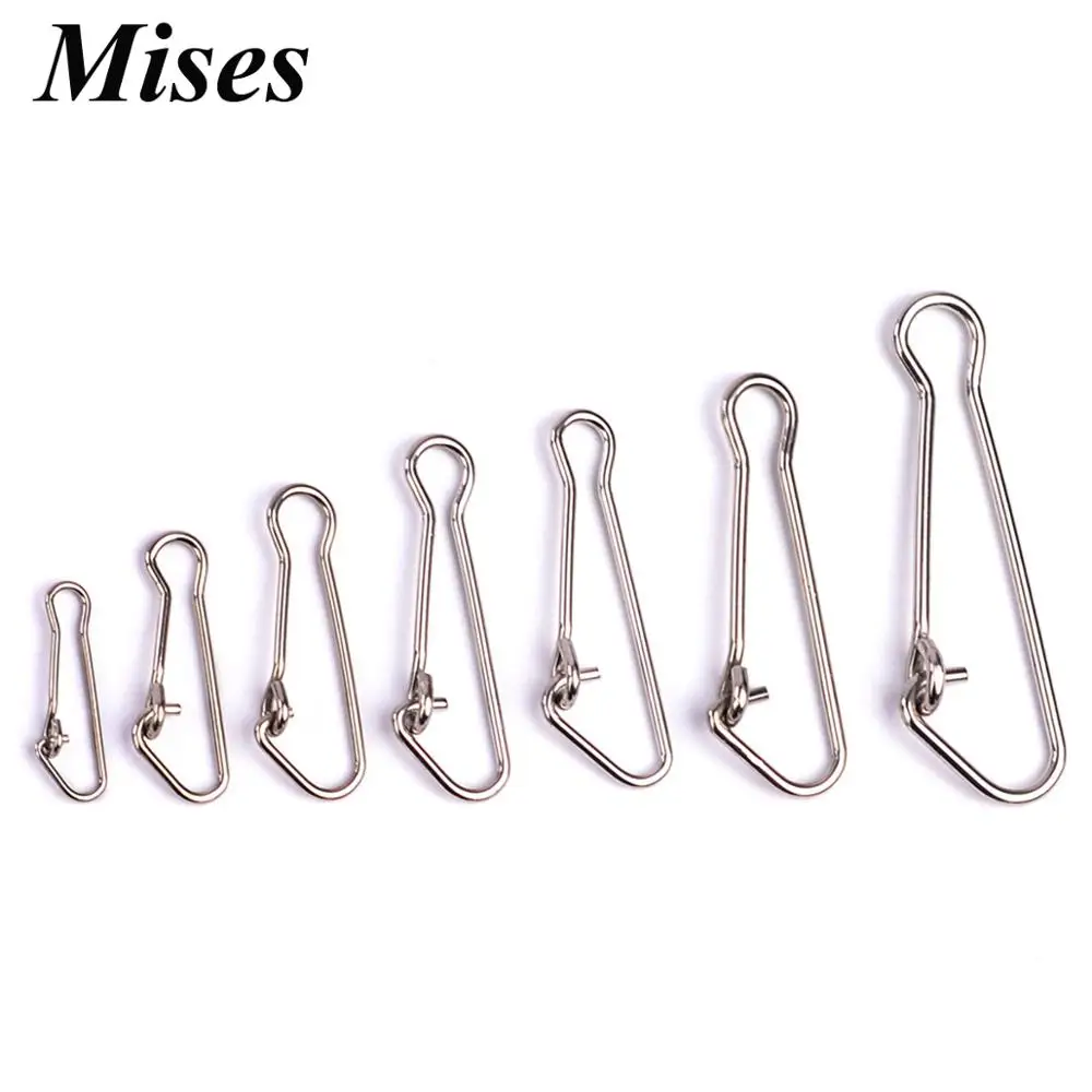 Коннектор для рыболовных приманок металлический серебристый 5 шт. | Спорт и