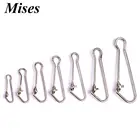 Коннектор для рыболовных приманок, металлический, серебристый, 5 шт.