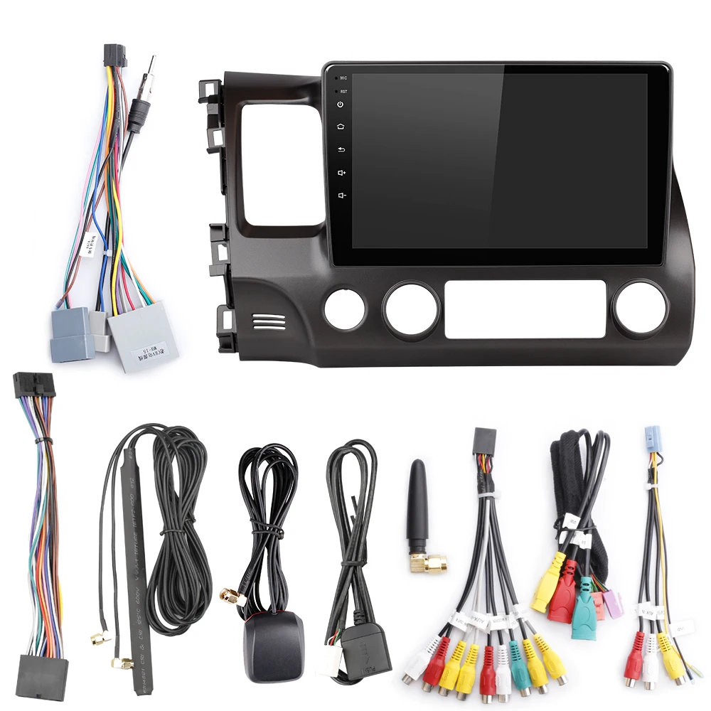 Автомобильное радио Isudar H53 4G Android 1 Din для Honda Civic 2006 2007 2008-2012 Автомобильный