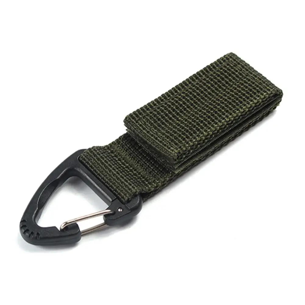 _ Внешний карабин прочный нейлоновый тактический рюкзак крючок для ключей
