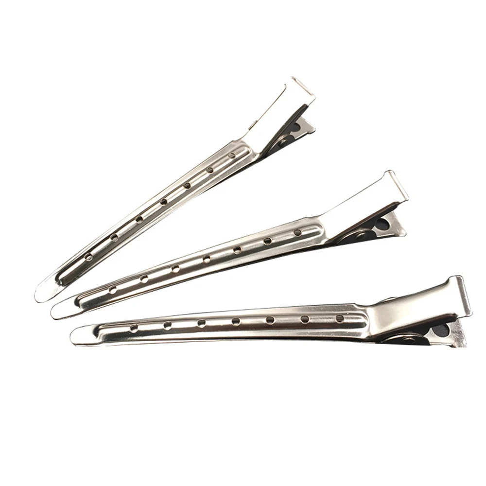 12pcs/Pack Professional Salon Stainless Hair Clips Hair Styling Tools DIY Hairdressing Hairpins Barrettes Headwear Accessories