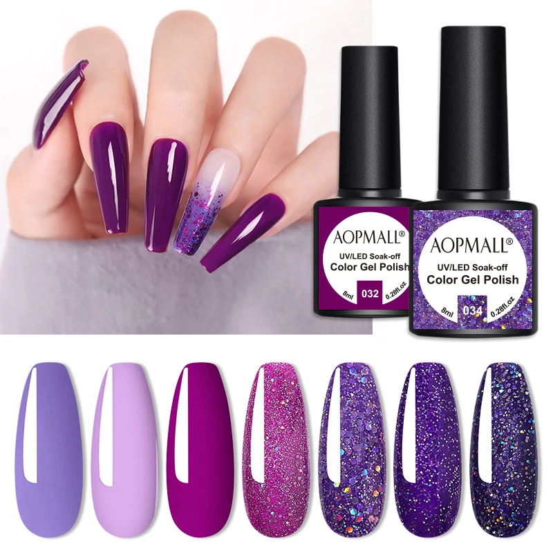 

AOPMALL®Набор полимерных гель-лаков для наращивания ногтей, быстрое искусство, классическое искусство