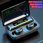 TWS-наушники с зарядным футляром, 2200 мАч, Bluetooth 5,0