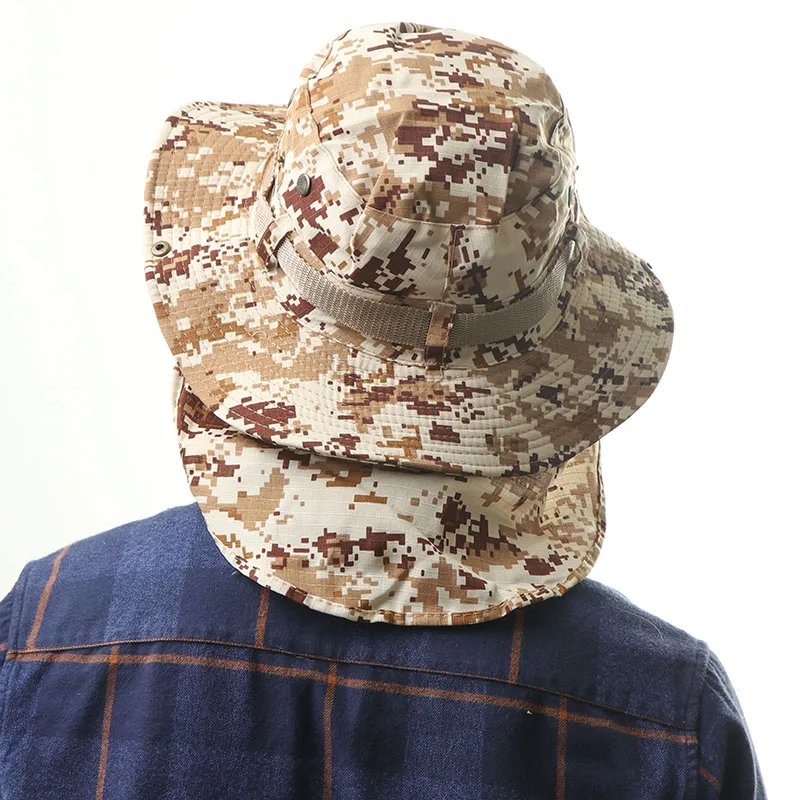 Летняя мужская шляпа Панама Для женщин широкополая с утепленной шеей лоскутом