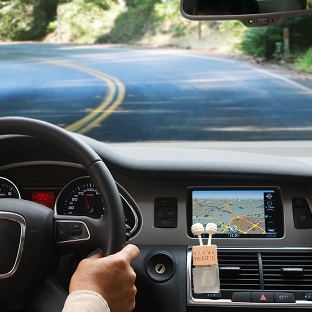 

Car Air Freshener Hanging Empty Bottle Car Perfume Diffuser Bottle For Essential Oils Fragrance Ornament Auto Accessories