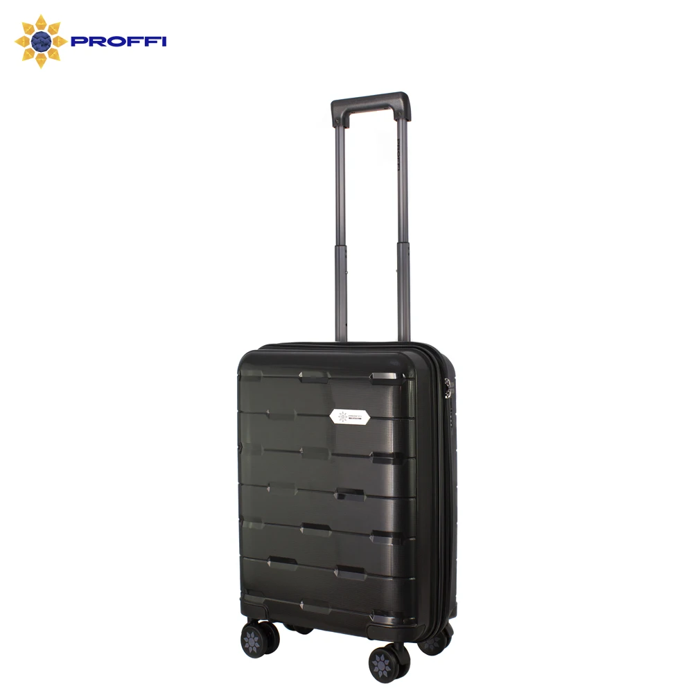 Travel Bags PROFFI#003 PT1012 suitcase valise on wheels traveling for men women journey trips |