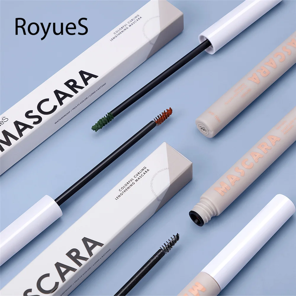 

Mascara Eyelashes Curling Liquid Pen Mascaras Eye Makeup Eye Lash Thick Cosmetics Tool Lengthening Colored Brush
