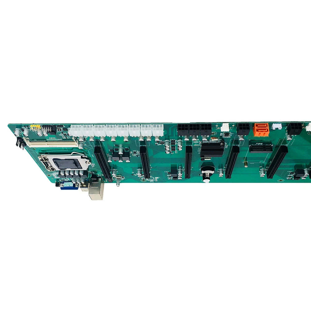 Billig B85 In-linie BTC 8x PCIE Multi Grafiken Motherboard Mine Board Computer Direkte Insertion Acht Karte Slot Für PC Computer