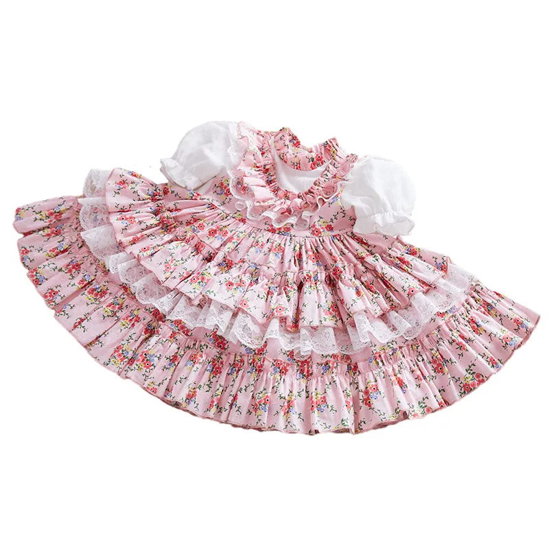 Испанское платье для девочек королевские костюмы Детские свадебные платья