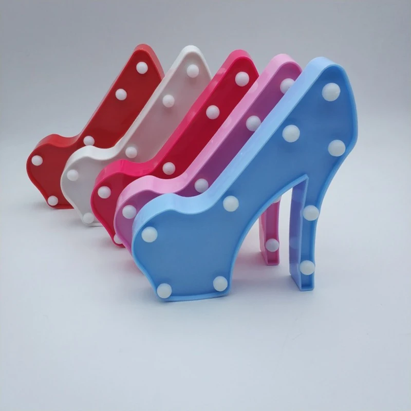 На высоких каблуках моделирование обуви лампа Ночной светильник украшения