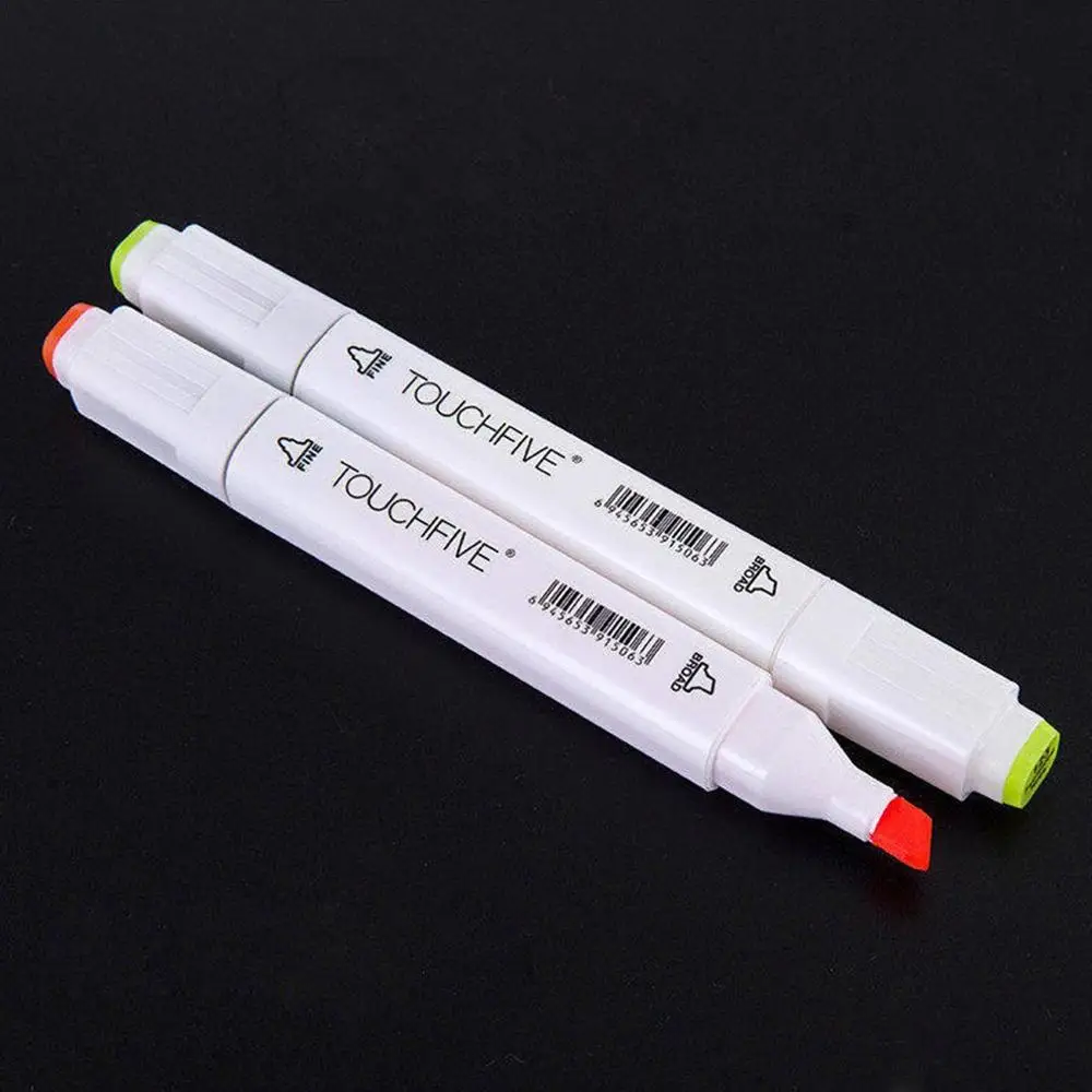 Многоцветные маркеры 30 шт./компл. Перманентный Профессиональный фломастер для