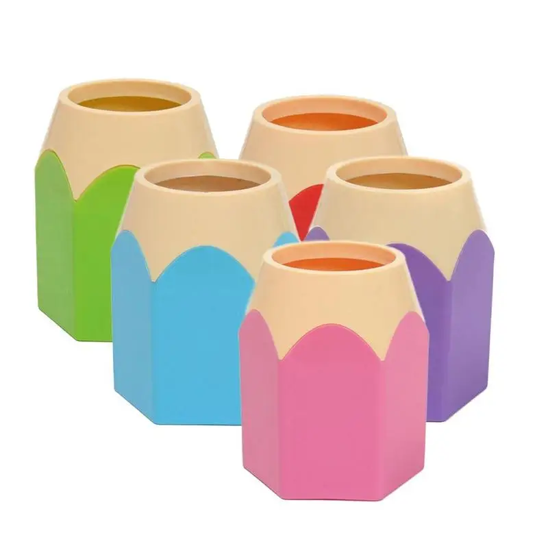 Милый Настольный карандаш с наконечником канцелярские принадлежности