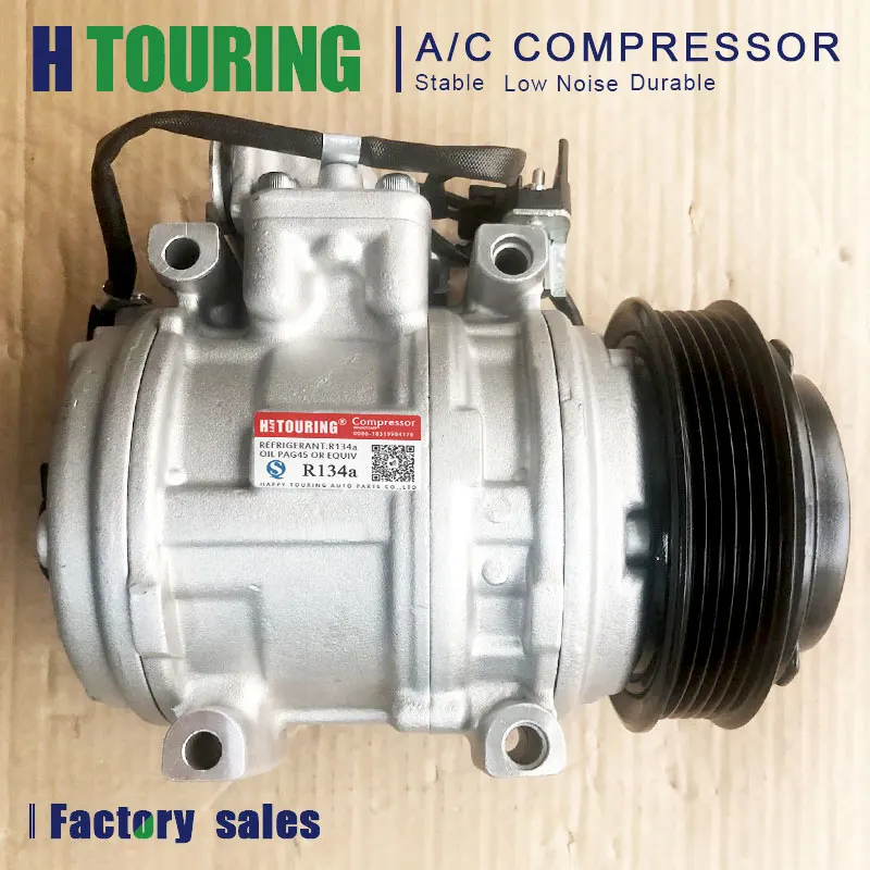 

Компрессор кондиционера 10PA17C для Mercedes R129 W124 400E 500E 500SL E500 000230061A 65633031122 471-1227 4711227 656 33031 122