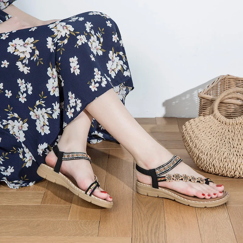 

Женские босоножки на платформе, удобные босоножки больших размеров в европейском и американском стиле, лето 2020