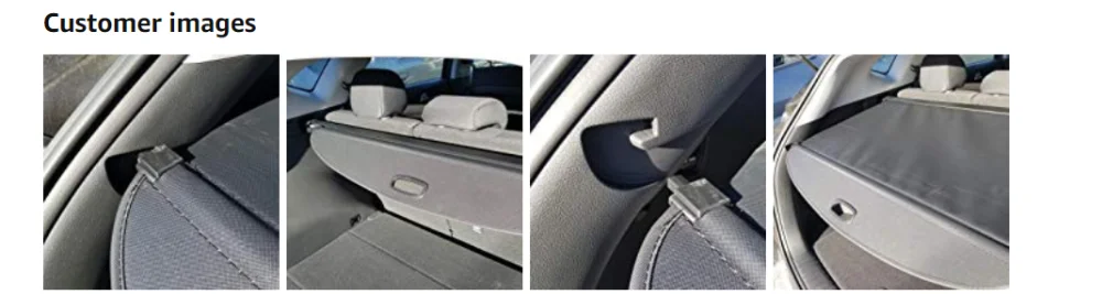 Для HYUNDAI Tucson внешние Черные Аксессуары Выдвижная Крышка для багажника задний багажник защитный тент 1 комплект