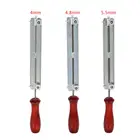 Комплект направляющих для держателя пилки цепной пилы, диаметр 44, 85, 5 мм, комплект для стабилизации цепи, быстрые и легкие ручные инструменты от ржавчины