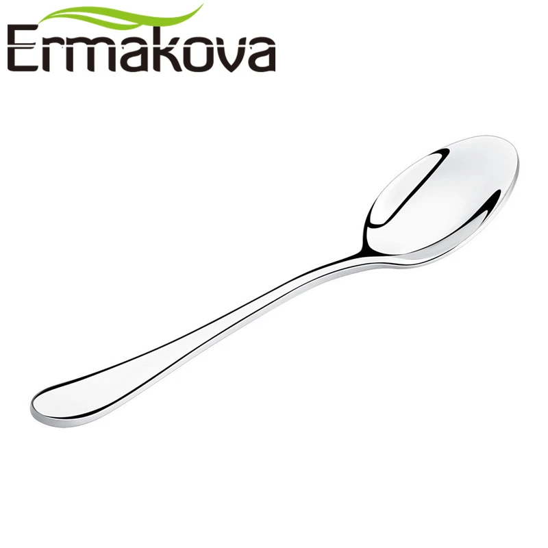 ERMAKOVA набор из 8 шт. ложка для эспрессо 4 дюйма мини Кофе маленькие бистро десерта